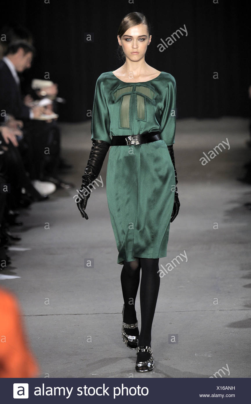 bright green silk dress