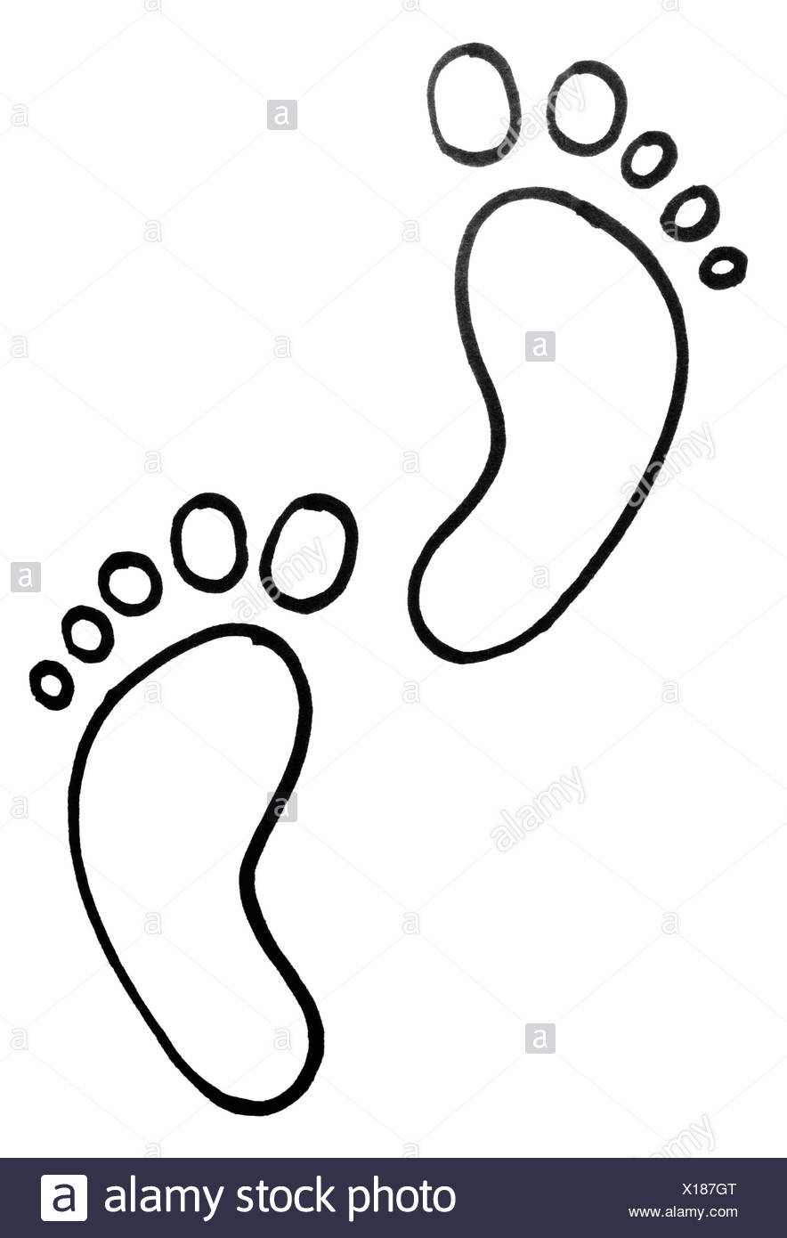 outline footprint black and white stock photos images alamy https www alamy com outline of footprint image276162120 html