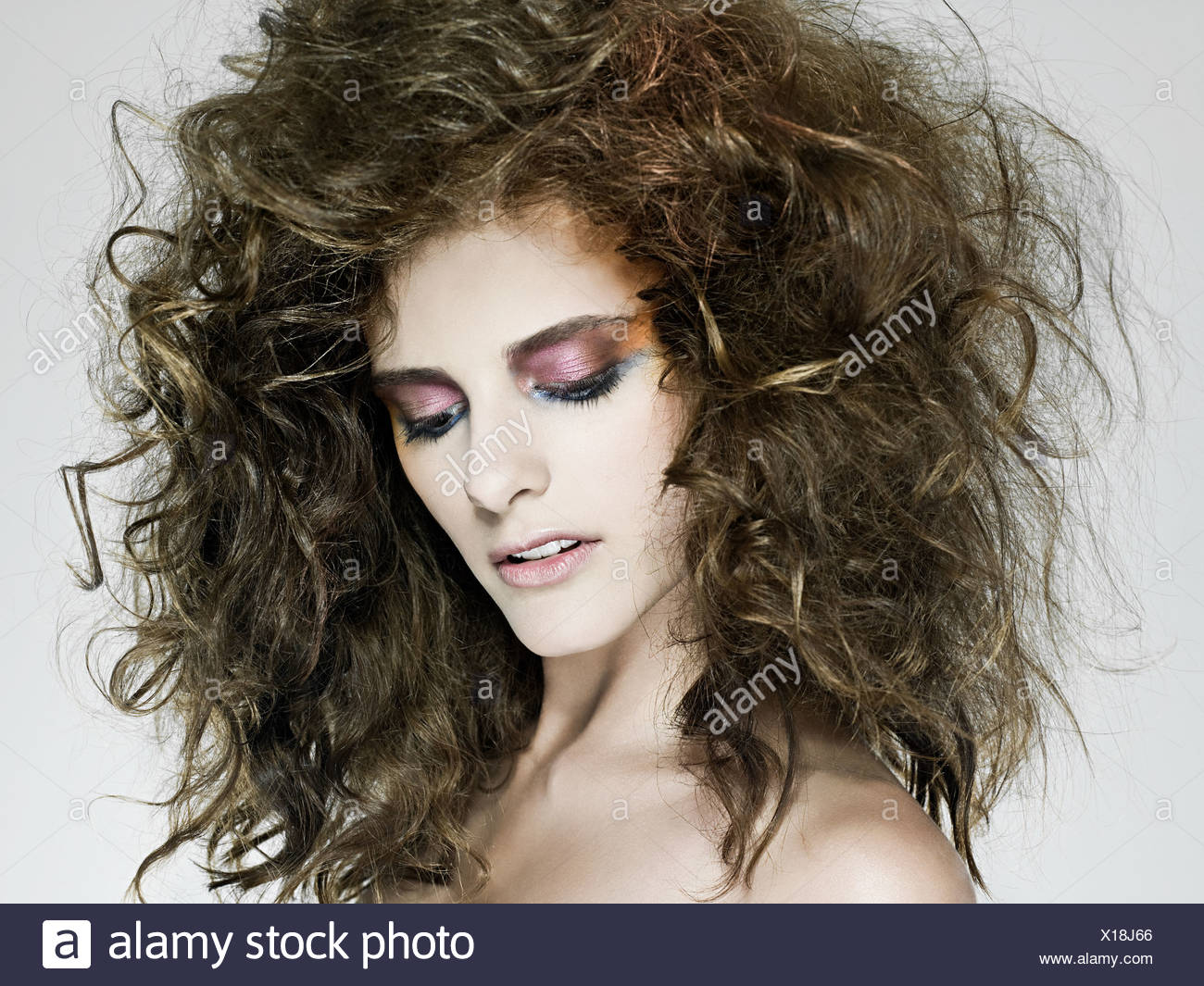 Backcombed Hair Stock Photos Backcombed Hair Stock Images Alamy