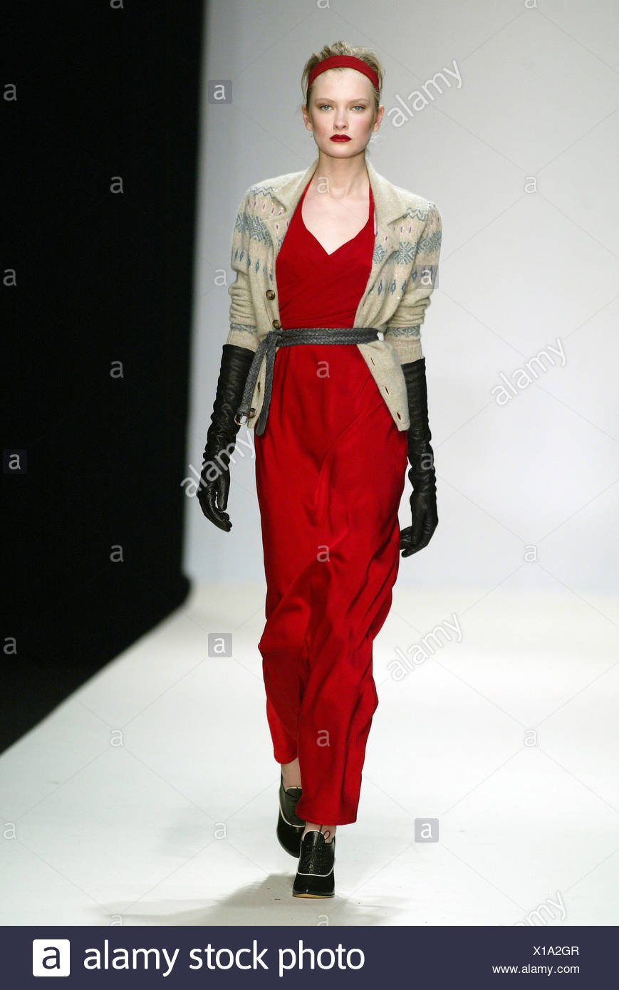 red silk halter dress