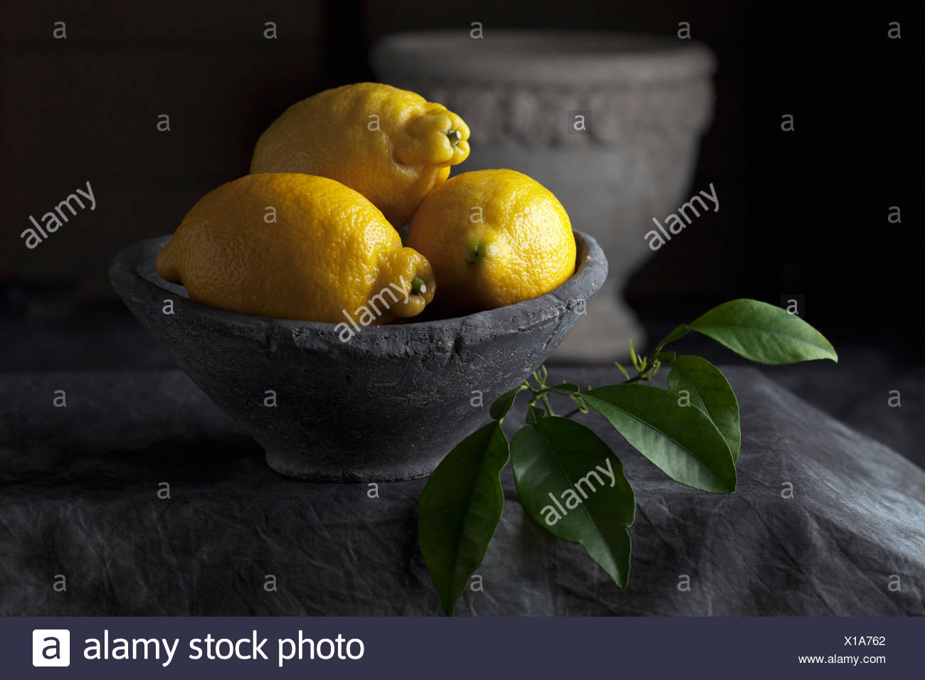 Bowl Of Lemons Stock Photos & Bowl Of Lemons Stock Images Alamy