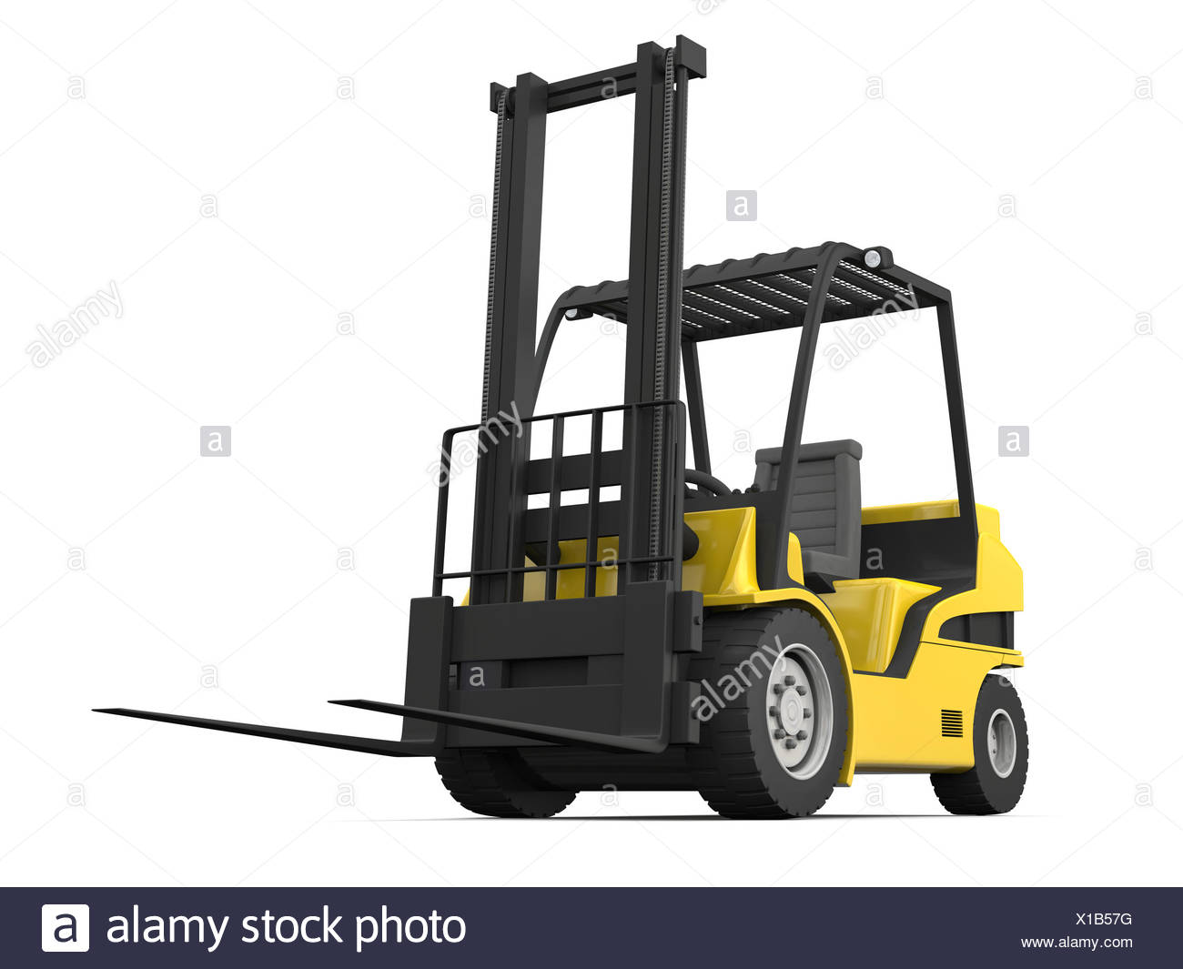 Yellow Forklift Yellow Forklift