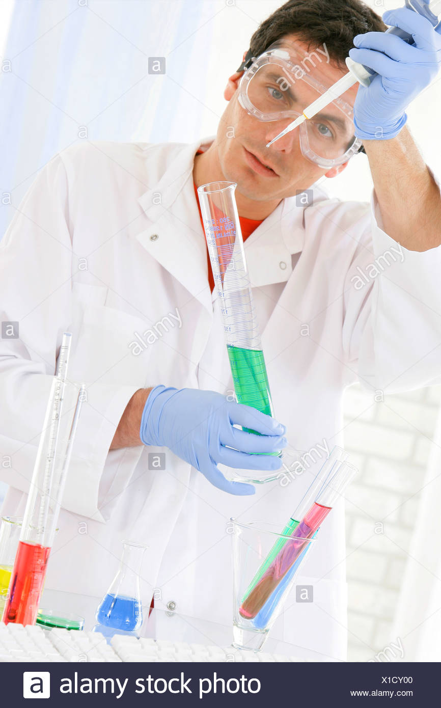 Research Chemistry Stock Photo Alamy