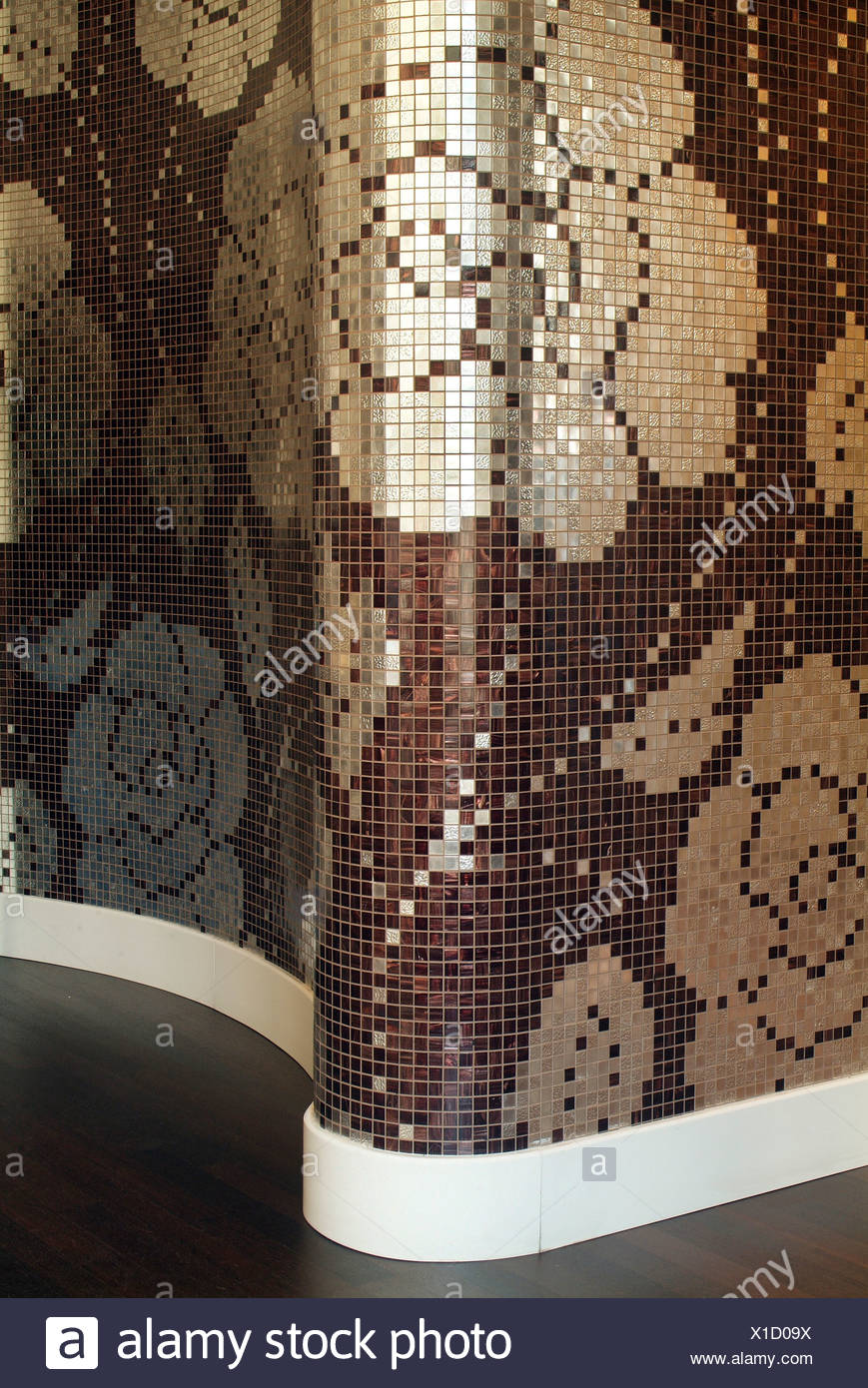 Curved Mosaics Wall High Resolution Stock Photography and Images - Alamy