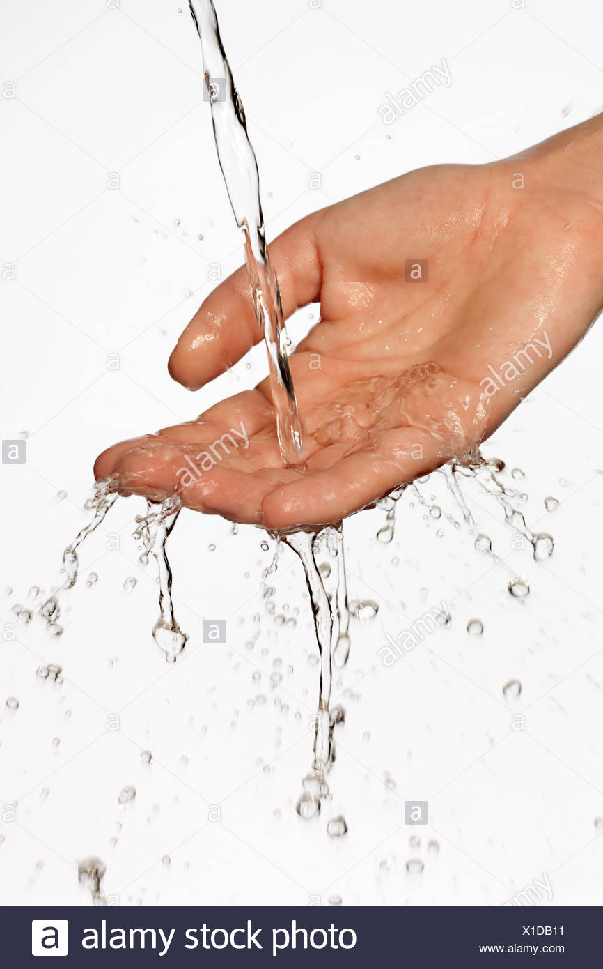 Water Dripping Hand Stock Photos & Water Dripping Hand Stock Images Alamy
