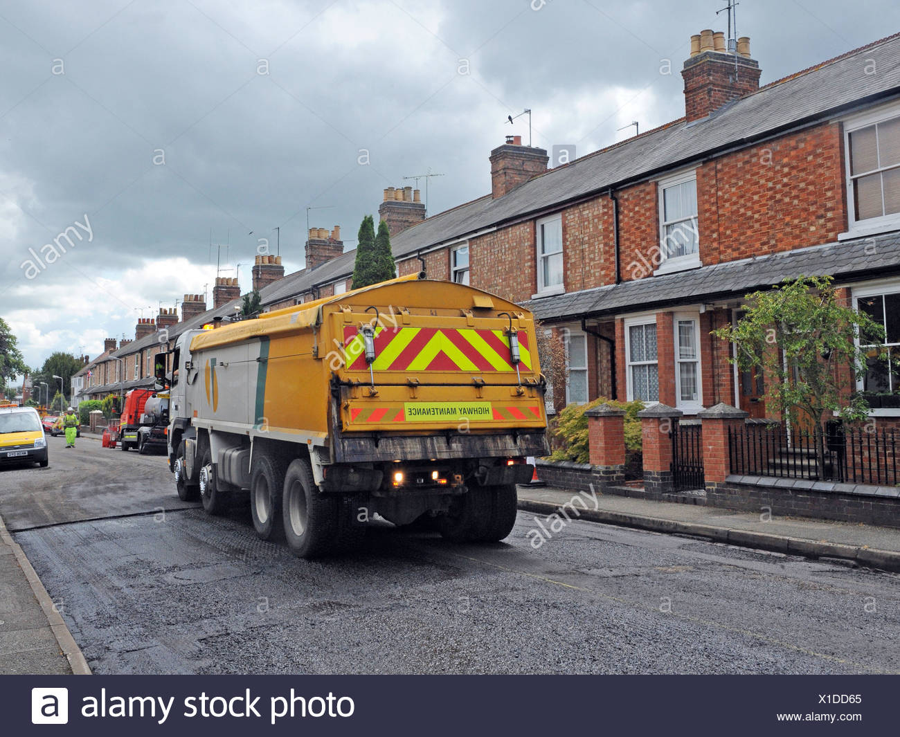 Highway Maintenance Truck High Resolution Stock Photography and Images