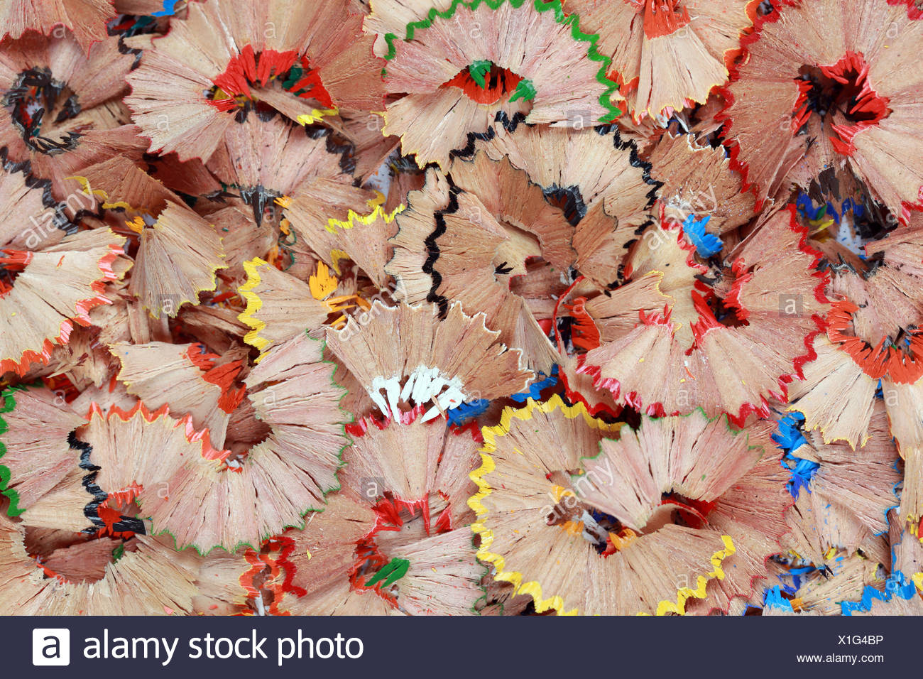 Reste aus dem Spitzer Stock Photo