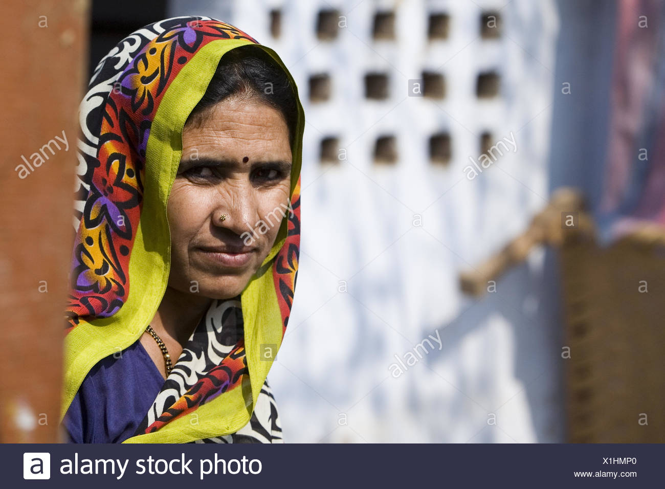 Indian Woman In Traditional Dress High Resolution Stock Photography and ...