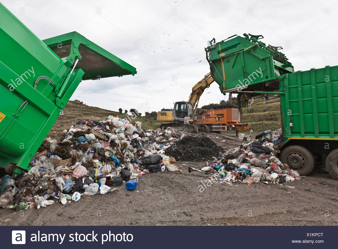 Waste Collection Center Stock Photos & Waste Collection Center Stock