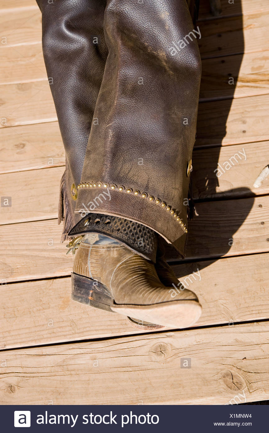 leather boot chaps