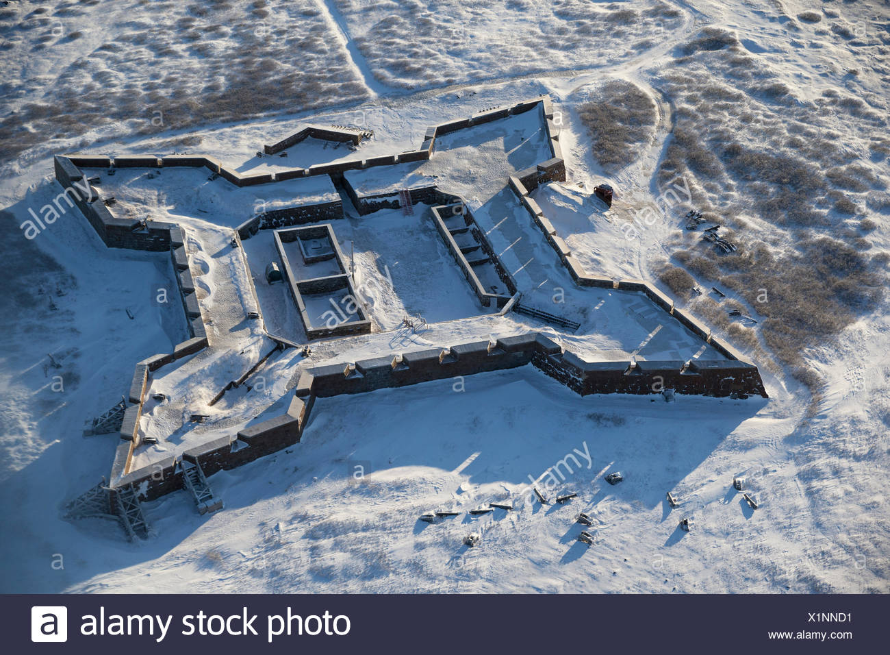 Prince Of Wales Fort Churchill Manitoba High Resolution Stock ...