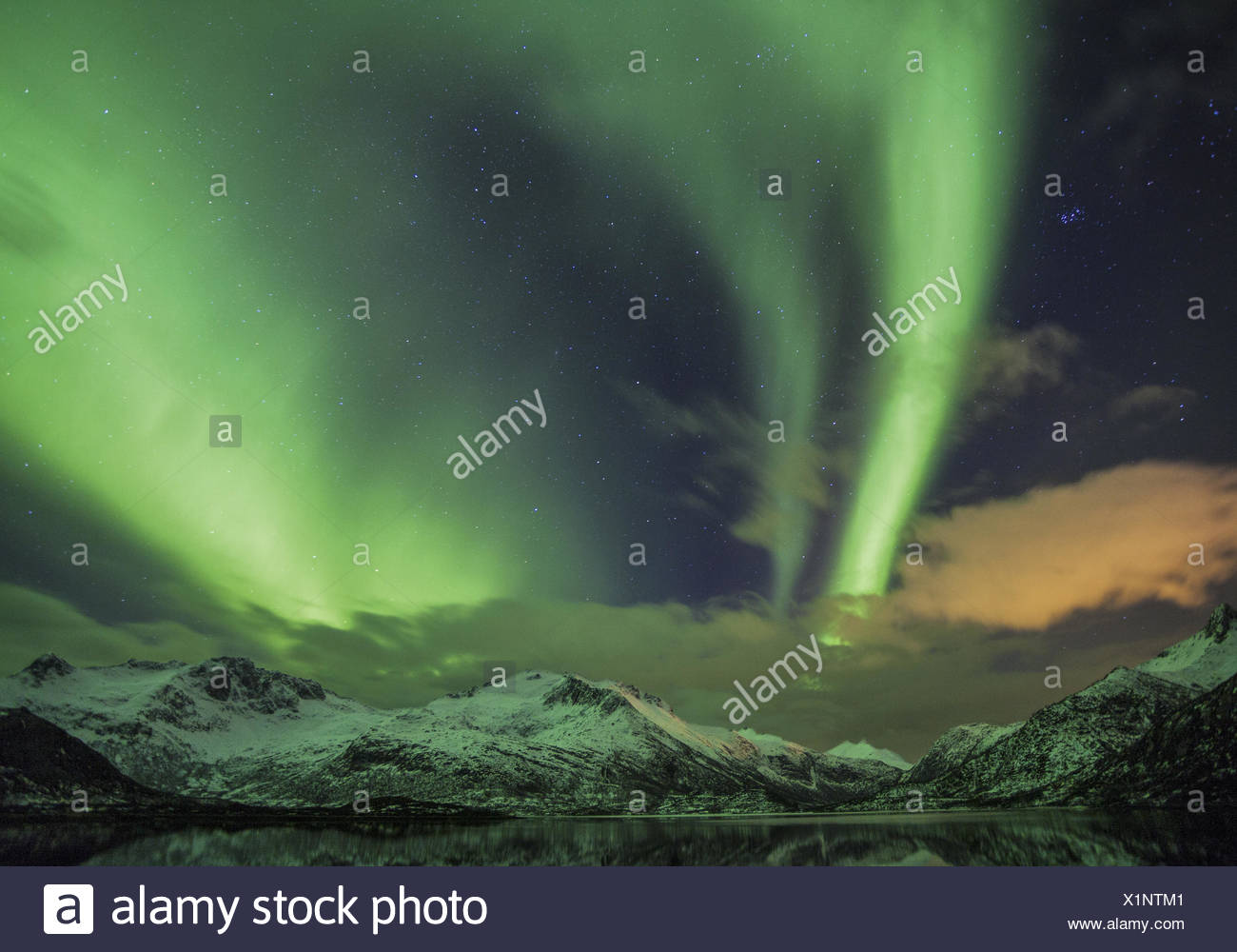 Nordlichter Island Stock Photos Nordlichter Island Stock Images