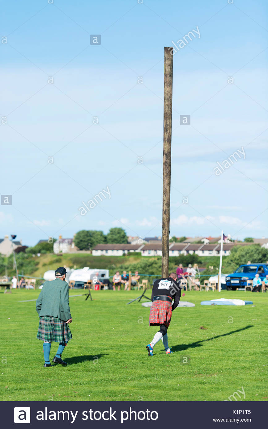 Caber Toss High Resolution Stock Photography and Images Alamy