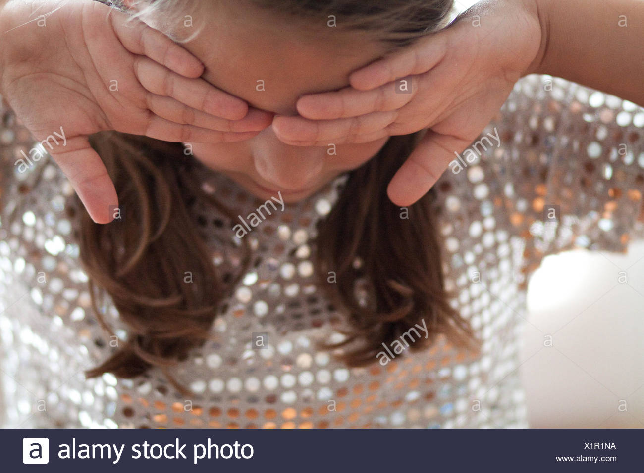 Hands Covering Eyes High Resolution Stock Photography and Images Alamy