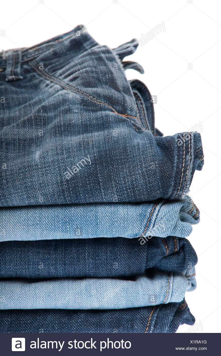 blue jean trousers
