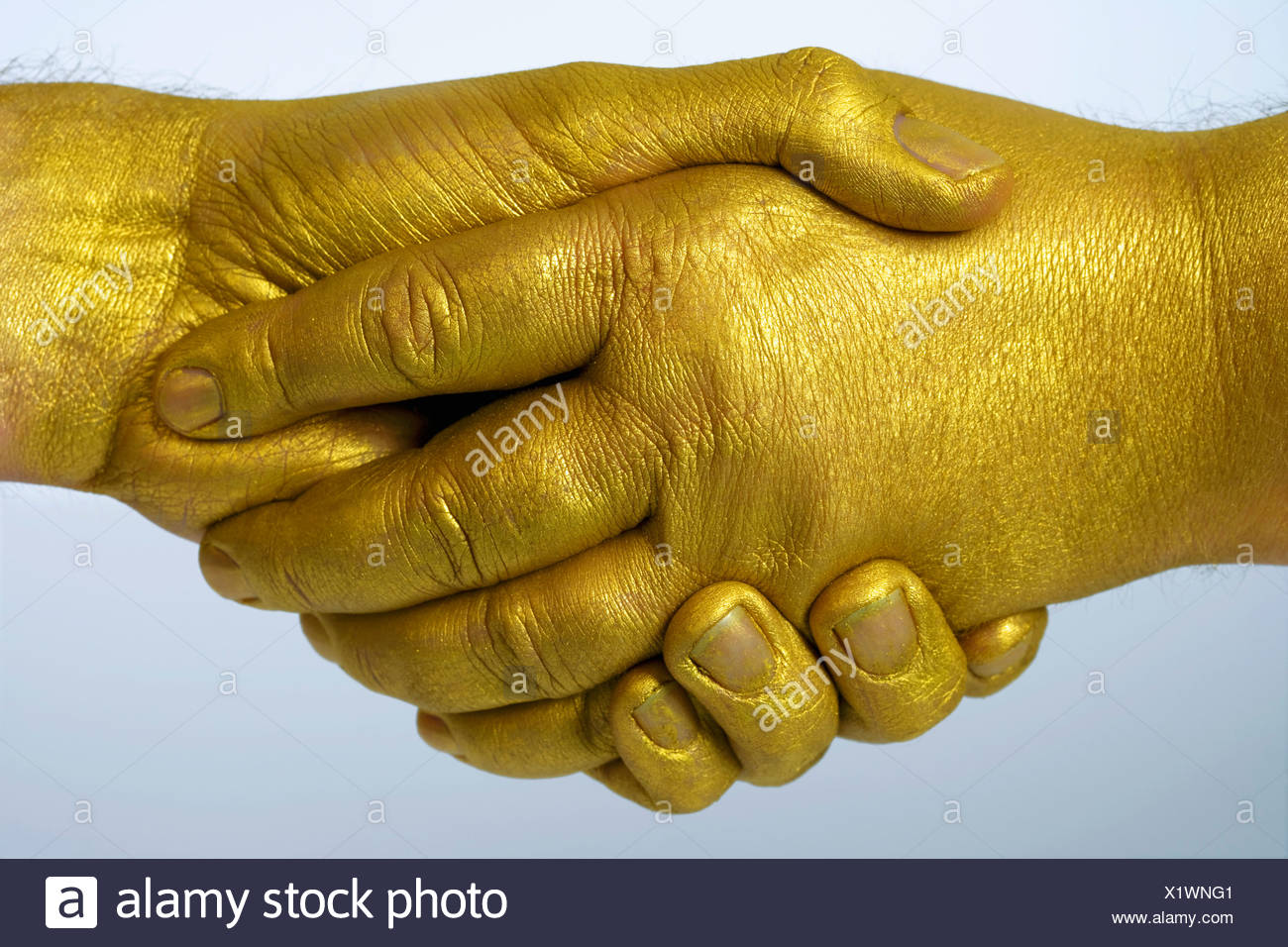 Golden Handshake High Resolution Stock Photography and Images Alamy