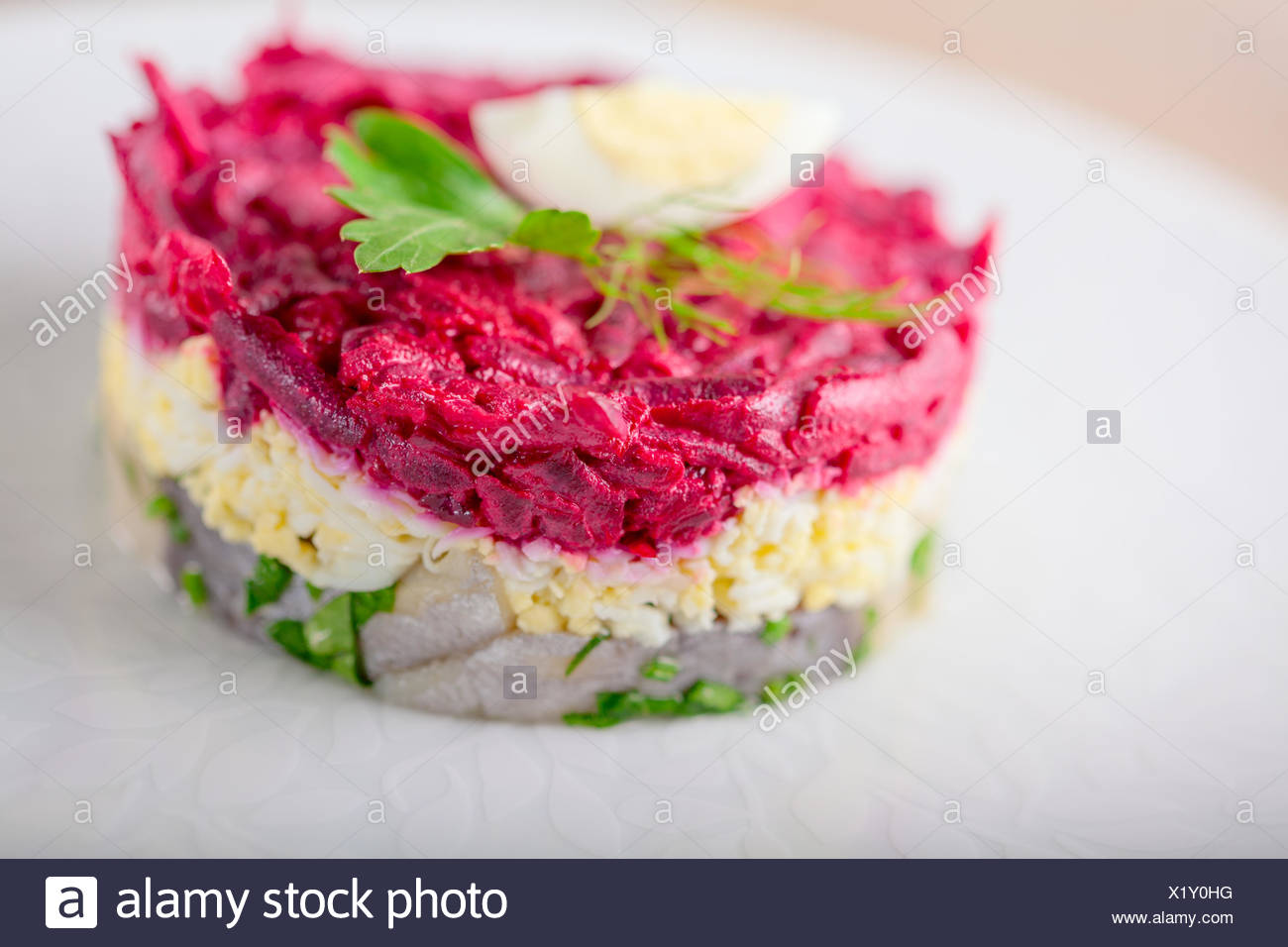Swedish Pickled Herring Stock Photos & Swedish Pickled Herring Stock