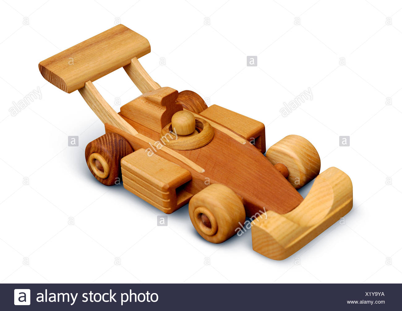 wooden car roller toy