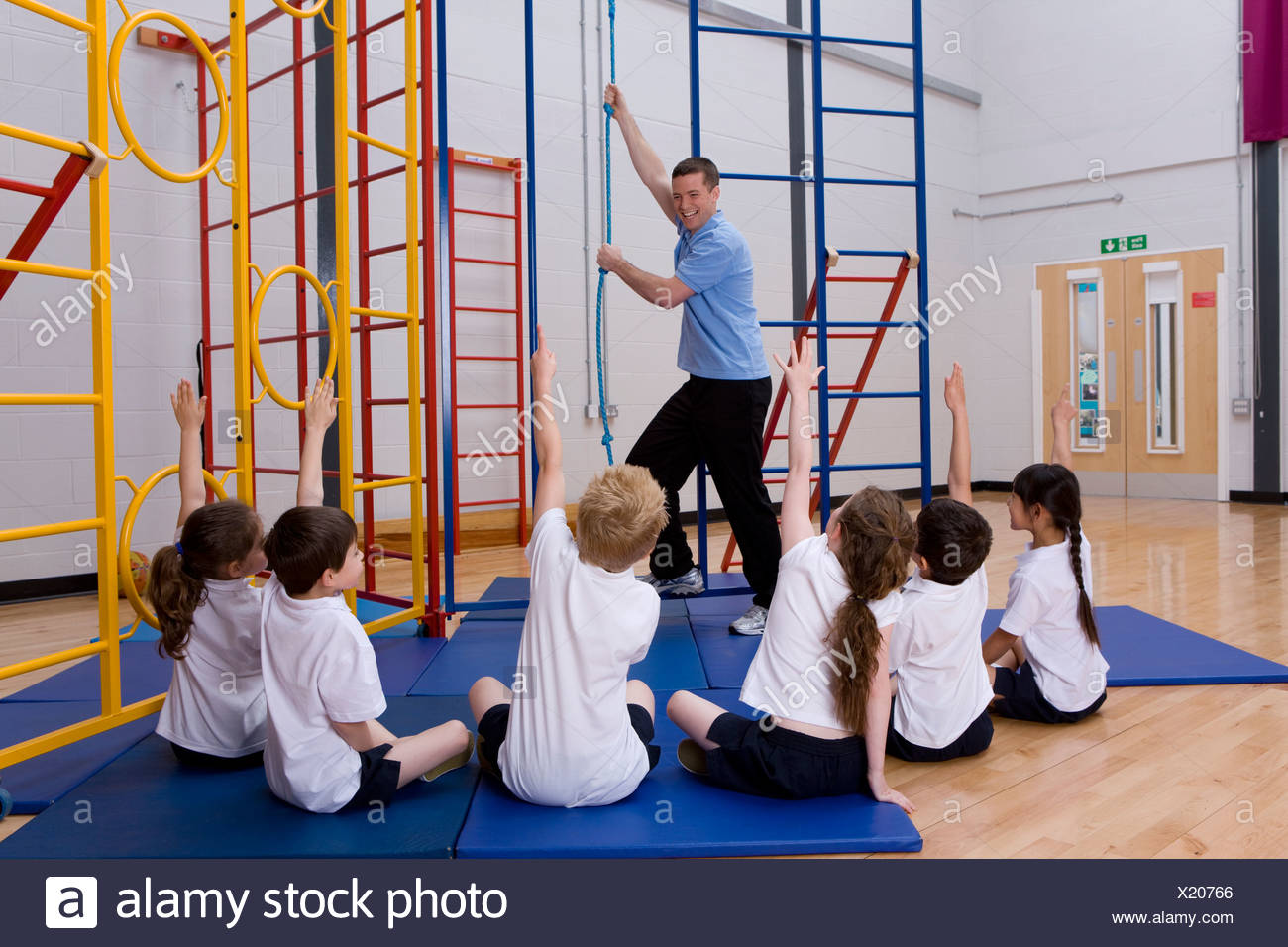 School Gym Equipment Stock Photos & School Gym Equipment Stock Images