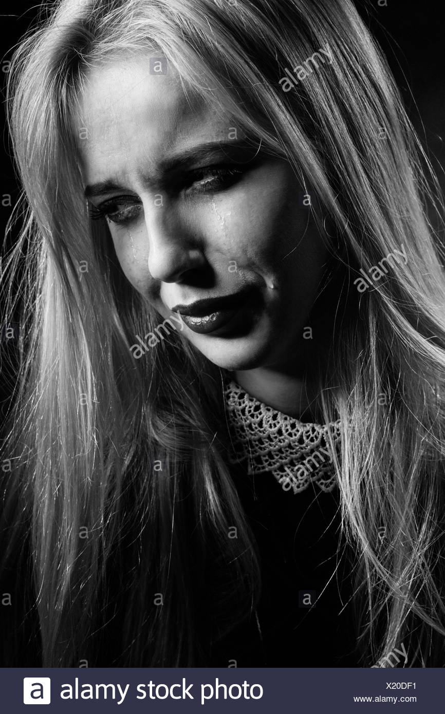 Sad Girl Crying Stock Photo C Olenkamak 144366221