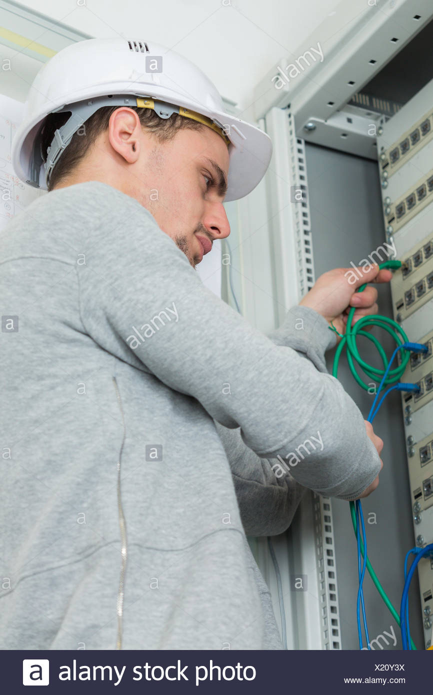 Powerline Technician Stock Photos & Powerline Technician Stock Images