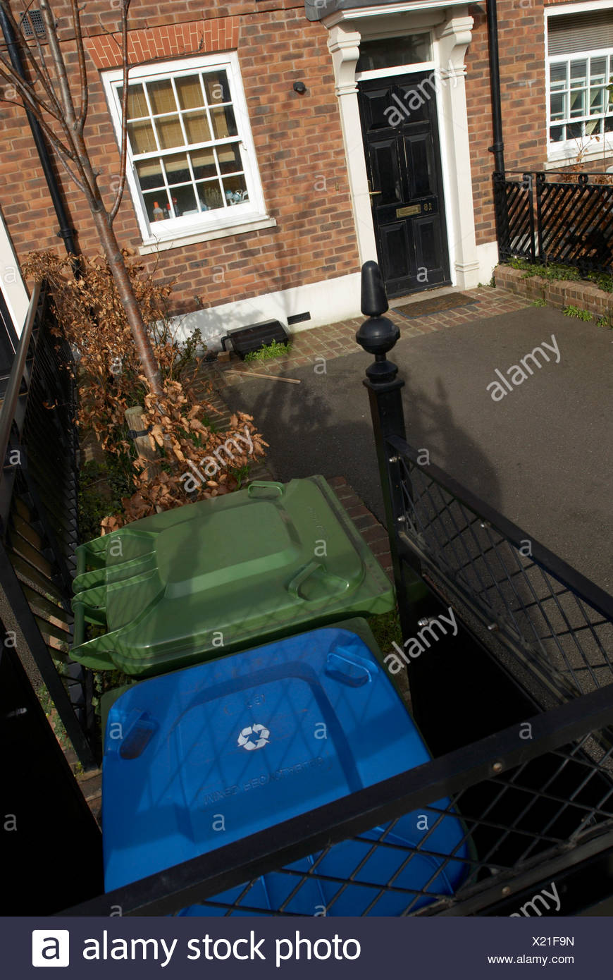 Recycling Wheelie Bins High Resolution Stock Photography and Images - Alamy