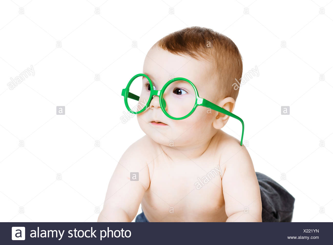 baby with big glasses