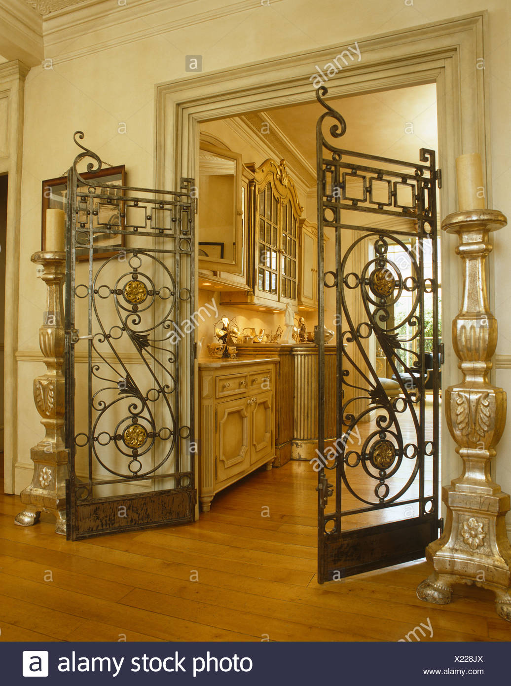 large doorway gate