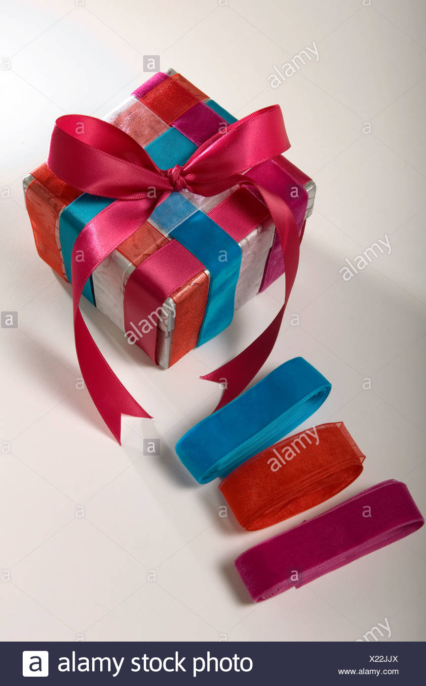 large rolls of ribbon