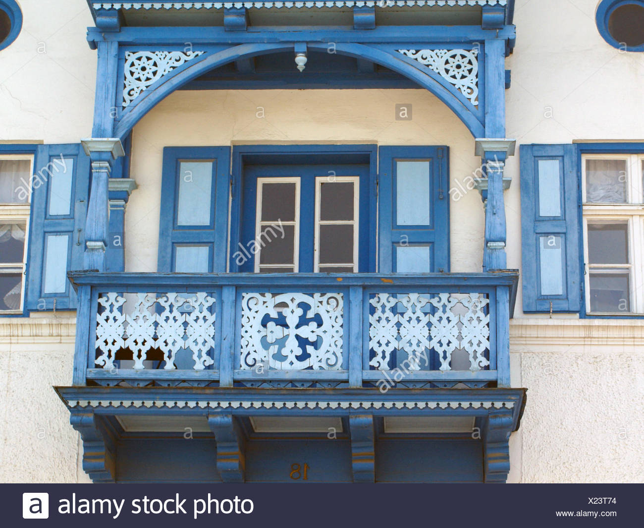 Window Porthole Dormer Window Pane Bavaria Balcony Shutters
