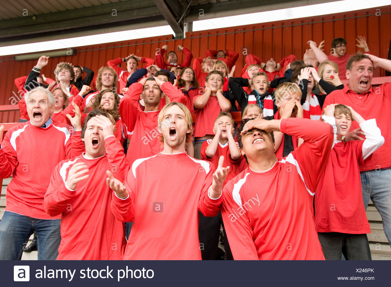 Team Group Horizontal Football High Resolution Stock Photography and