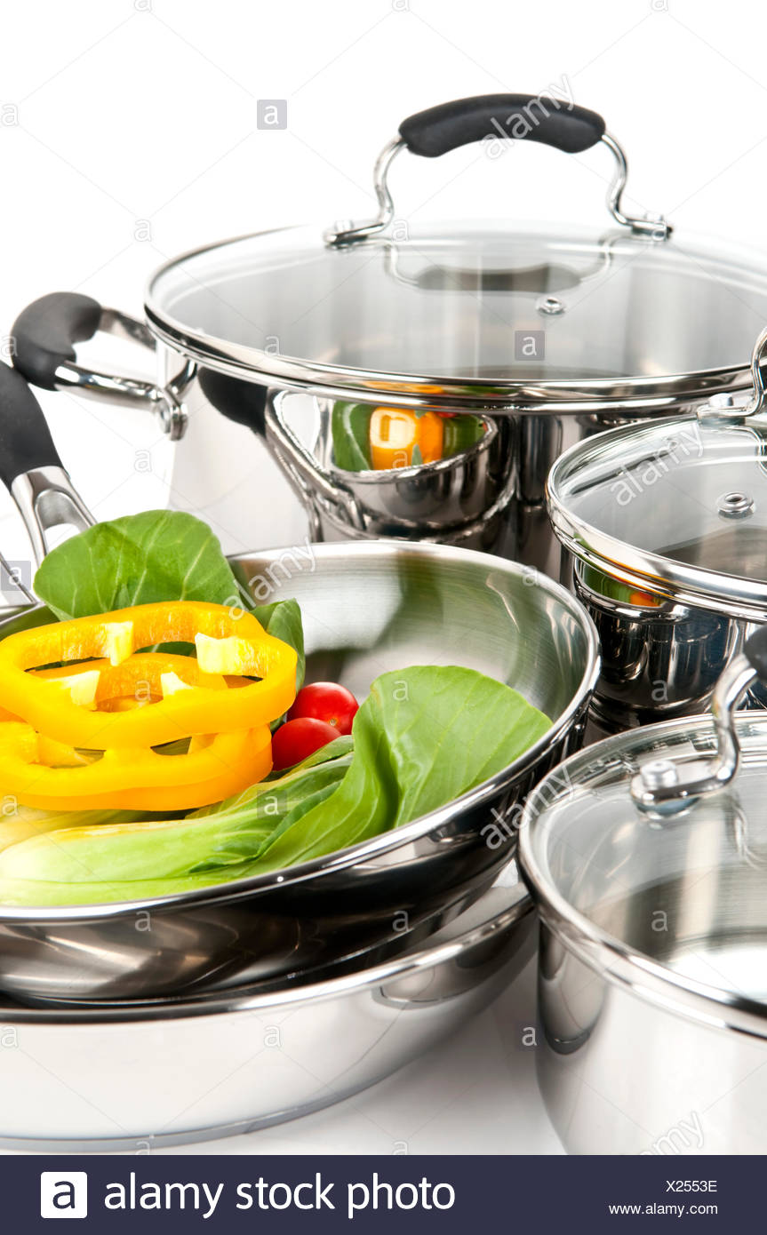 Aluminium Pots Pans High Resolution Stock Photography and Images Alamy