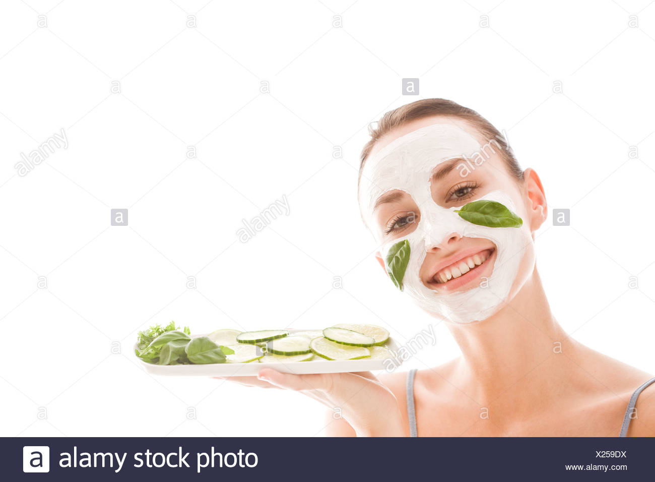 Download Face Mask Beauty Cucumber High Resolution Stock Photography And Images Alamy PSD Mockup Templates