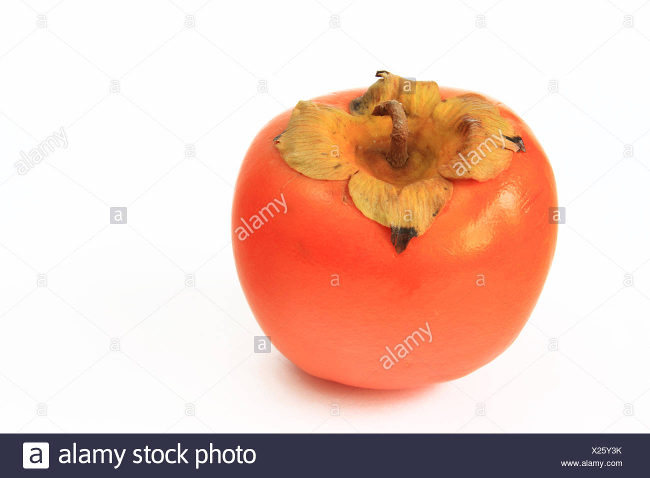 Kaki Fruit Diospyros Kaki Stock Photo 276726231 Alamy