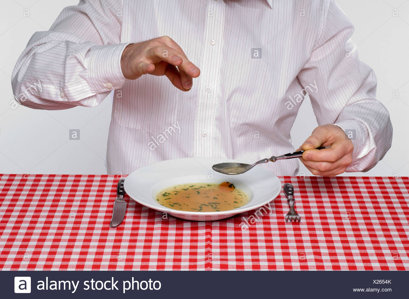 Hair In Soup Stock Photos Hair In Soup Stock Images Alamy