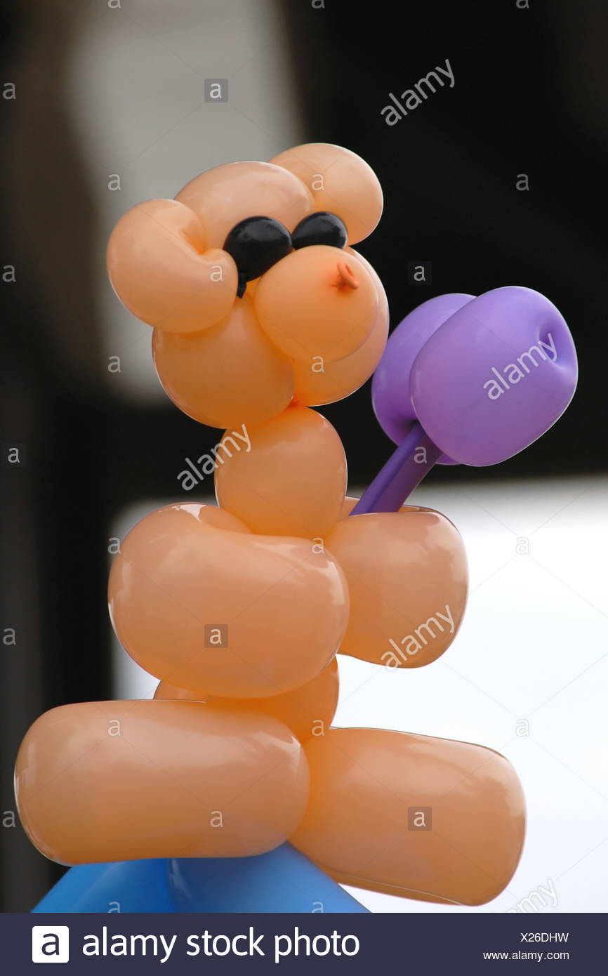 teddy bear shaped balloon