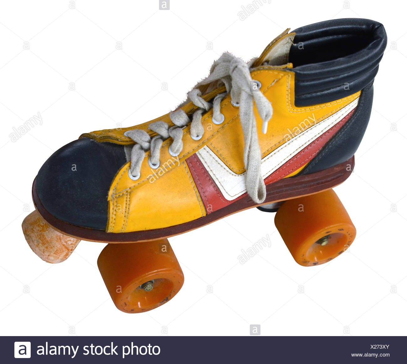 Vintage Roller Skates Shoes High Resolution Stock Photography and