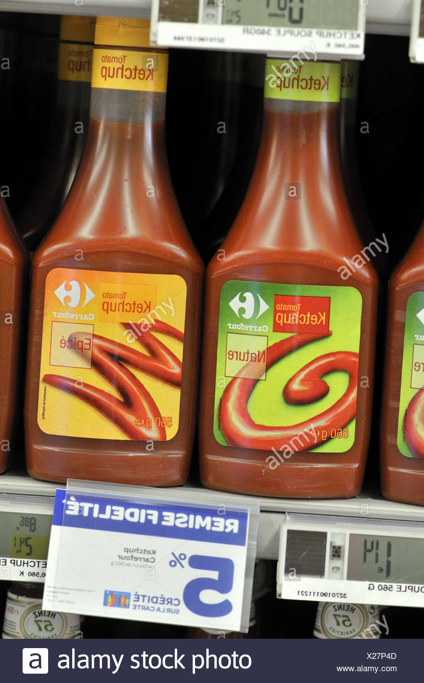 Ketchup Supermarket High Resolution Stock Photography and Images Alamy