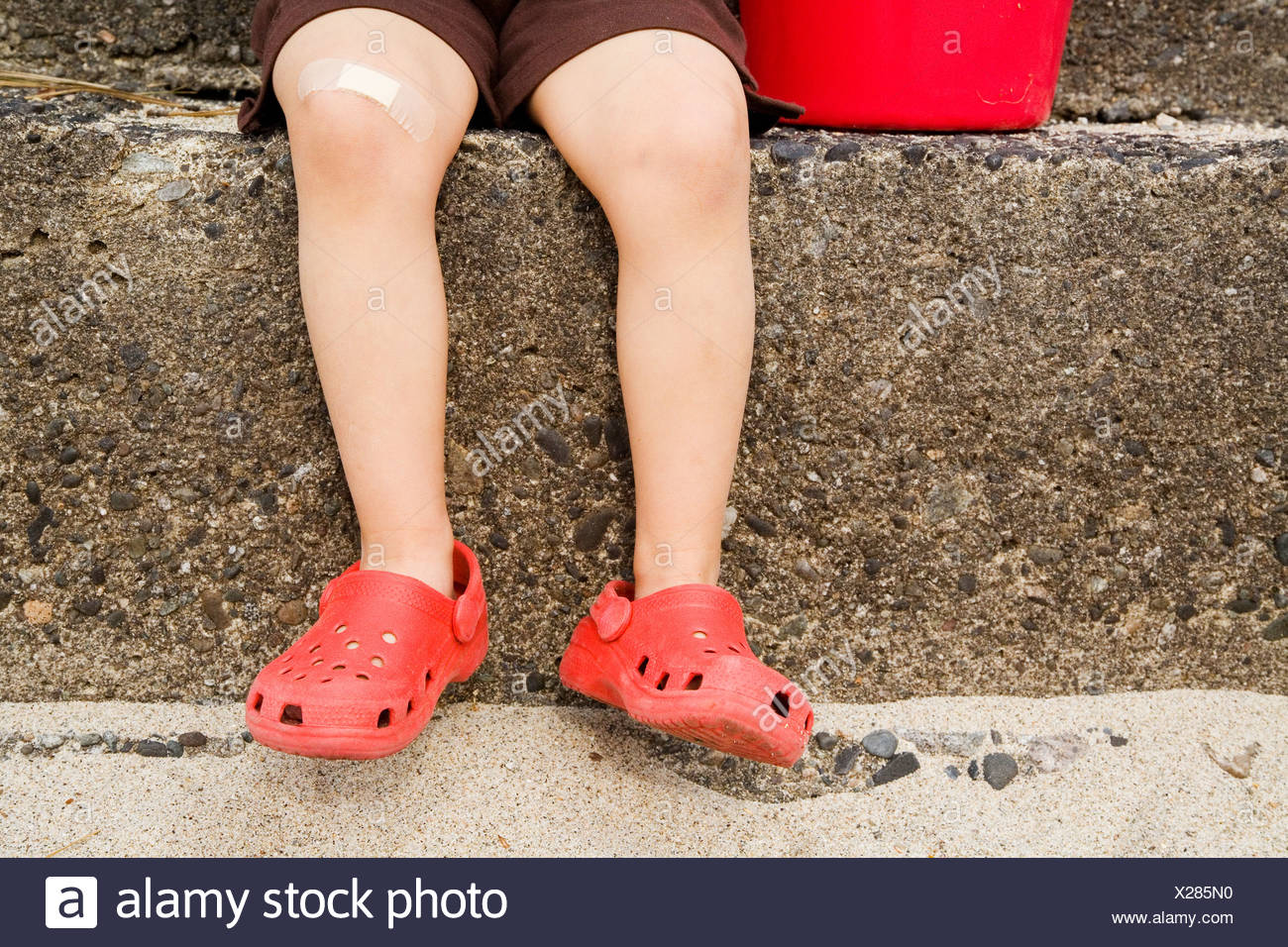 Close Up Young Boys Legs High Resolution Stock Photography and Images