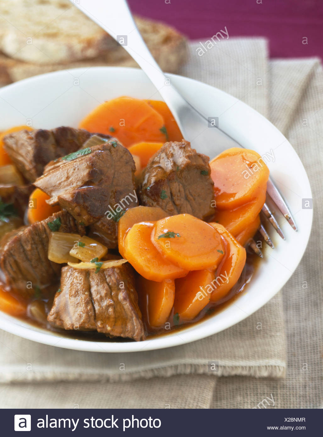 Boeuf Bourguignon Stock Photo 276787863 Alamy
