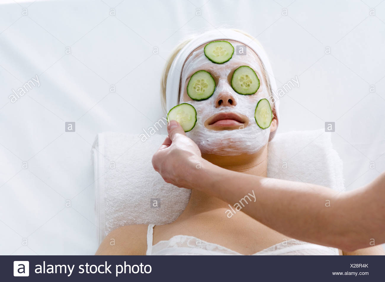 Download Face Mask Beauty Cucumber High Resolution Stock Photography And Images Alamy PSD Mockup Templates