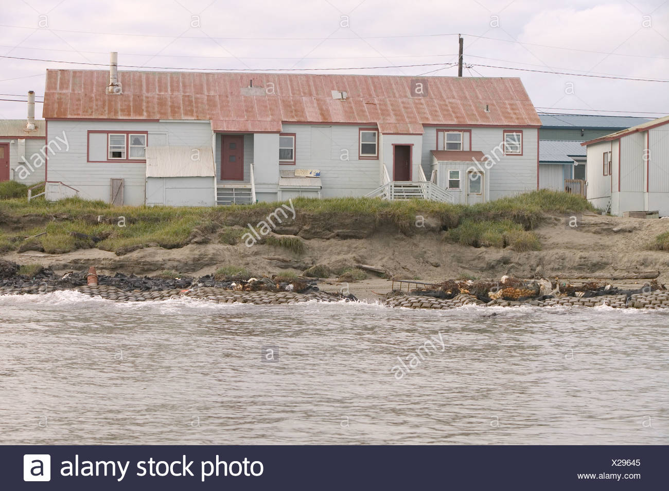 Eskimo House On Shishmaref Alaska High Resolution Stock Photography and