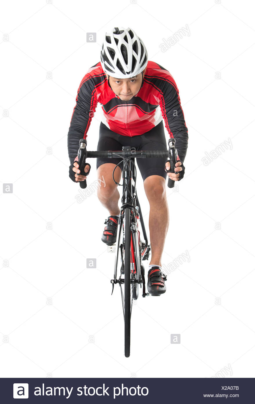 Cyclist Riding Bicycle Front View Cut Out Stock Images & Pictures - Alamy Cyclist Riding Bicycle Front View Cut Out Stock Images & Pictures - Alamy