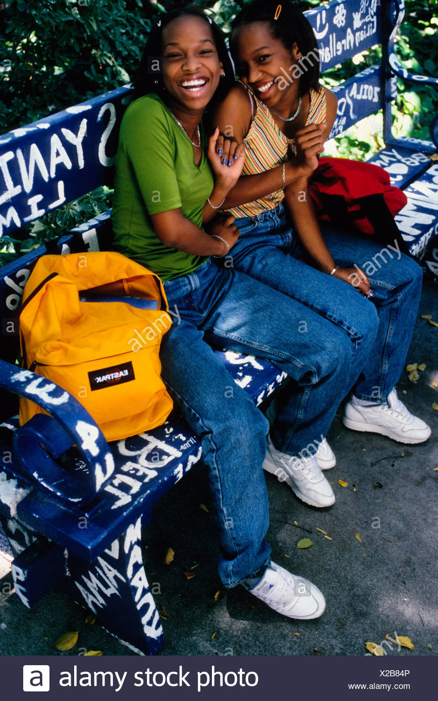 Twin Black Teenage Girls High Resolution Stock Photography And Images Alamy