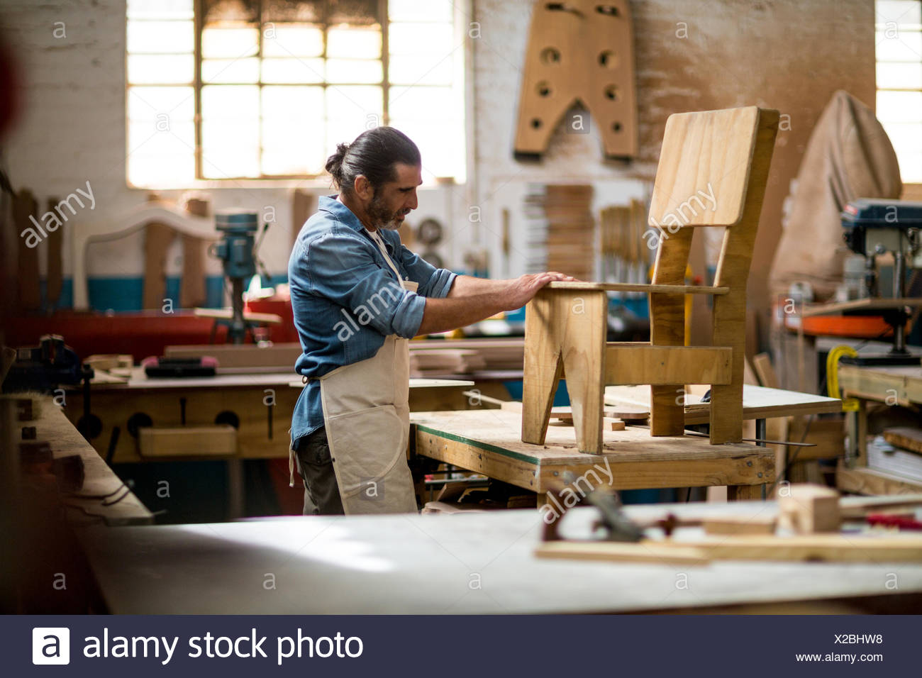 Carpenter Work Chair High Resolution Stock Photography And Images Alamy