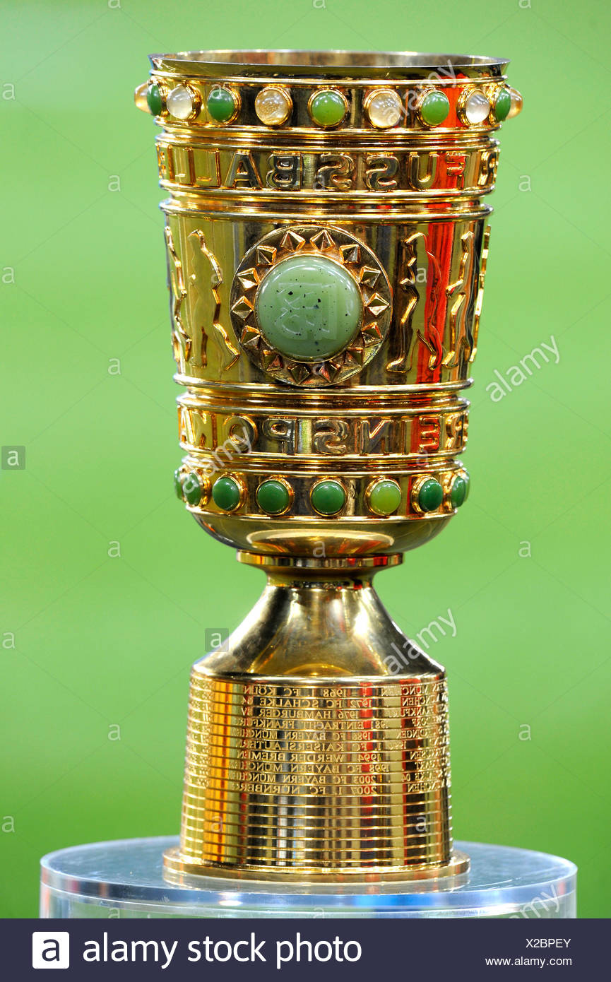 Dfb Pokal German Football Federation Cup Original Trophy Stock Photo Alamy