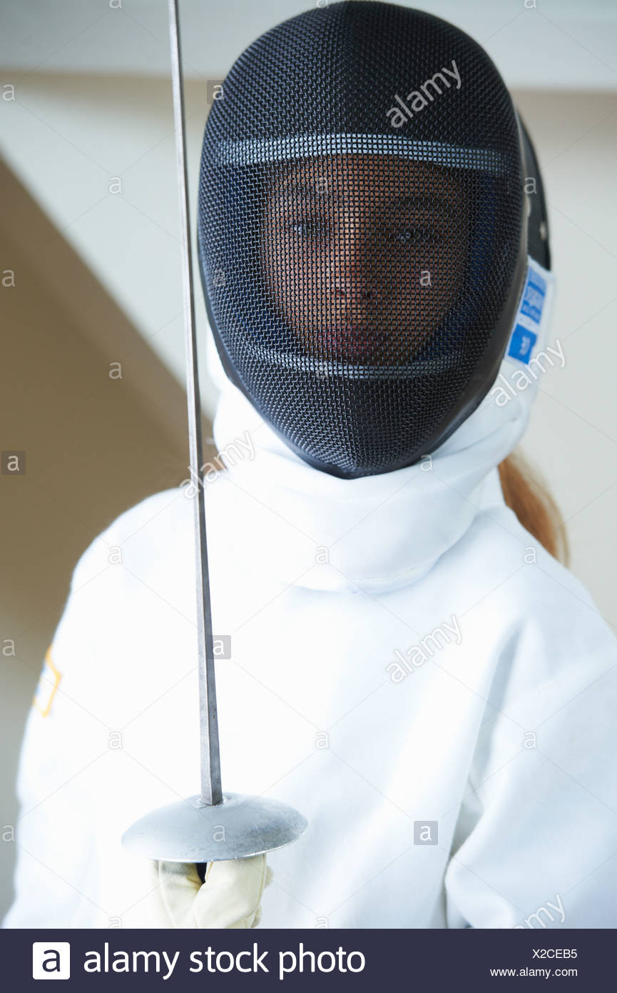 Fencing Foil Not Man High Resolution Stock Photography and Images Alamy