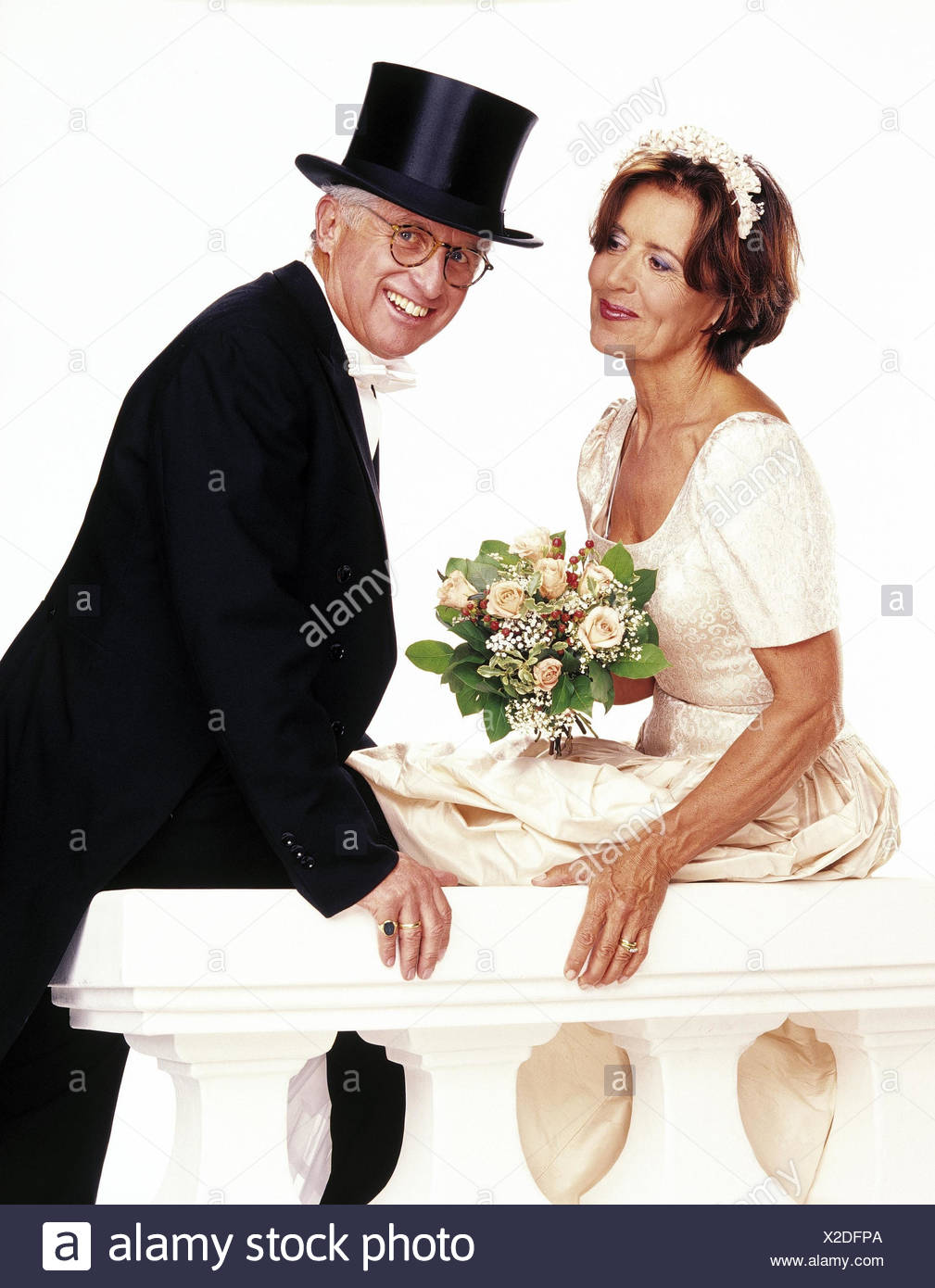 old man wedding dress