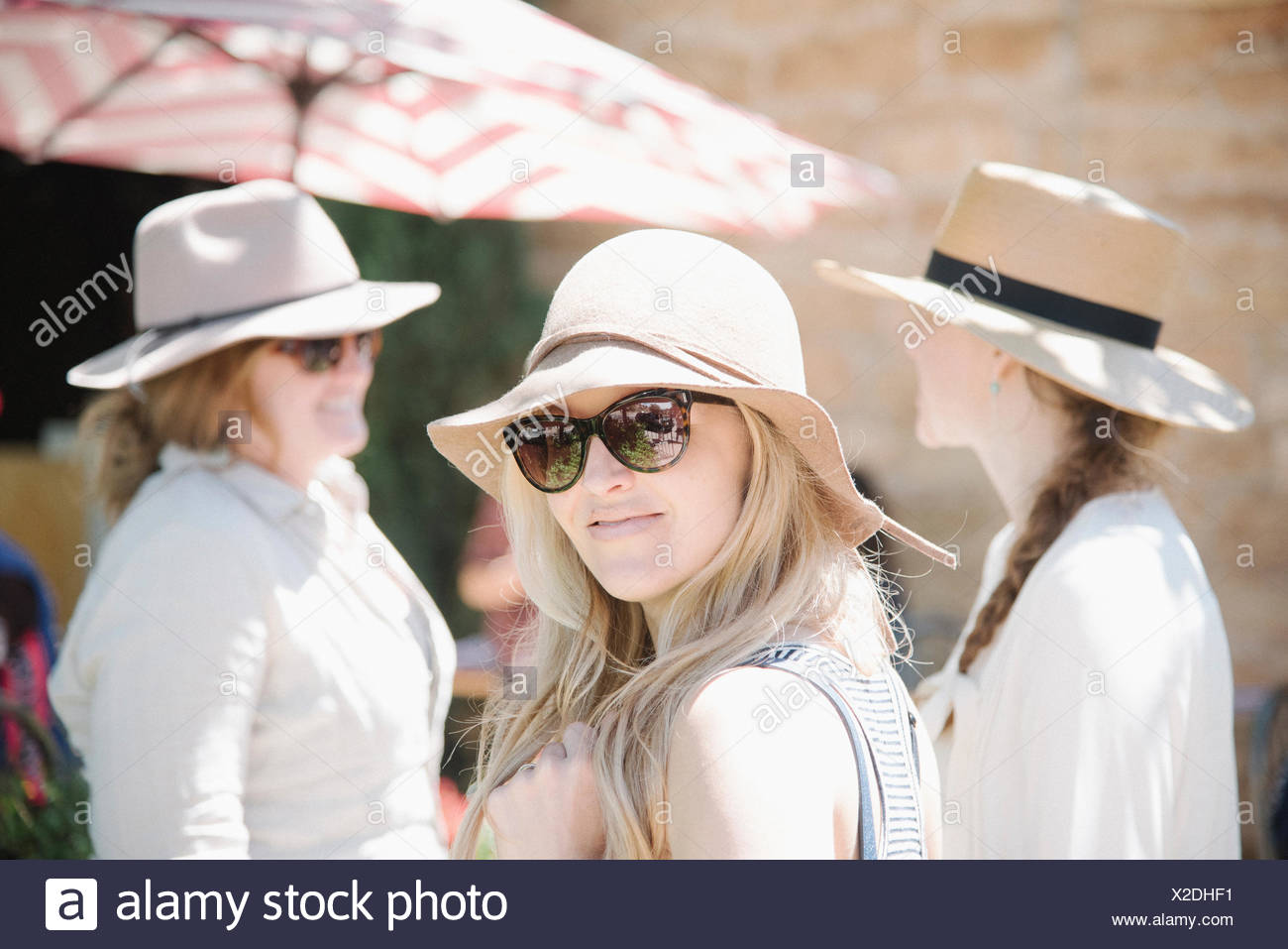 women wearing hats