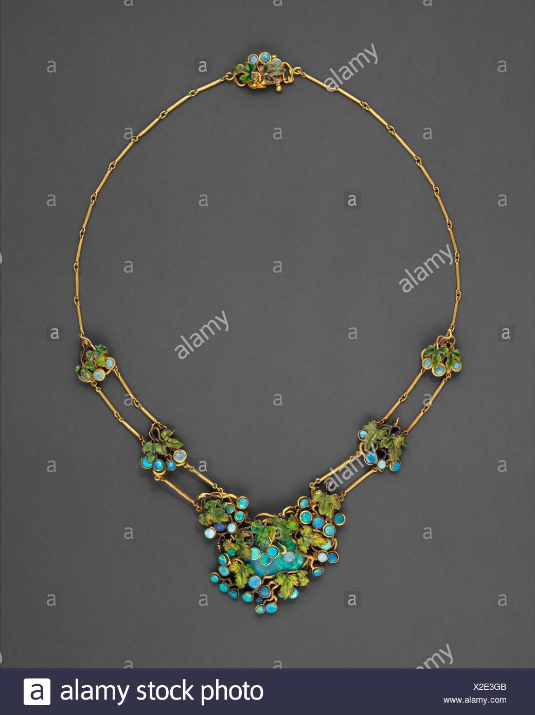 Necklace Maker Louis Comfort Tiffany American New York 1848